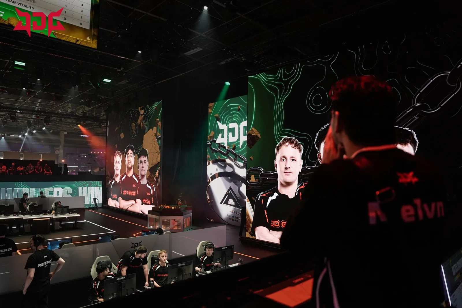 JD Gaming on the EWC 2026 stage