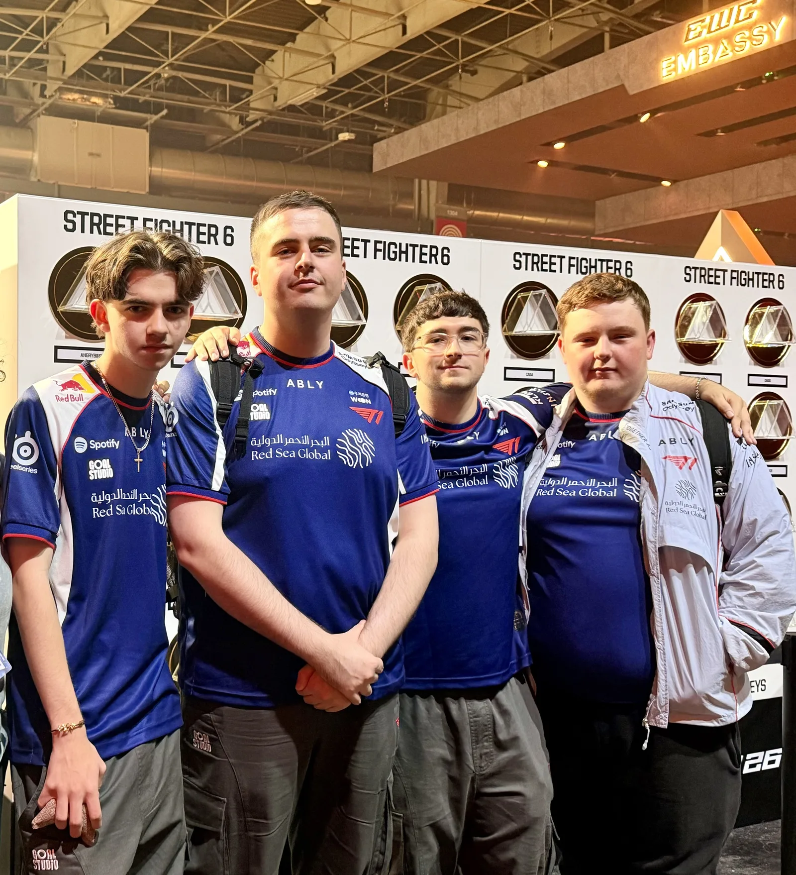 Echo, Spam and Disrrpt sign with T1